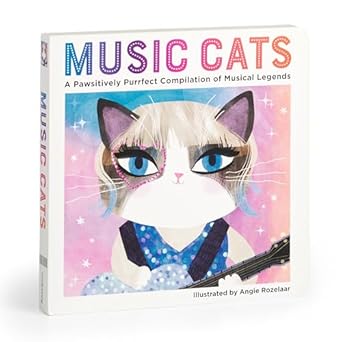 Music Cats Board Book