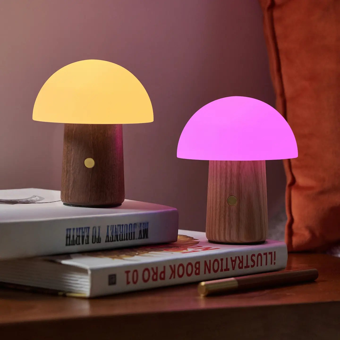 Mini Alice Mushroom Lamp