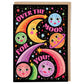 Over the Moon Greeting Card