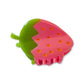 Mini Pink Strawberry Hair Claw Clip