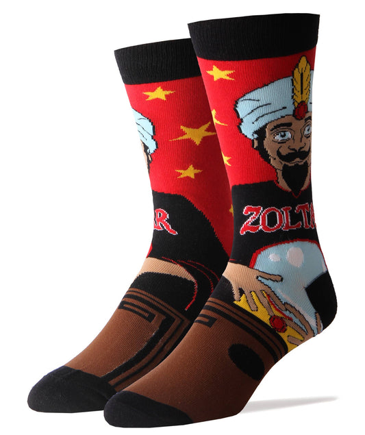 Make A Wish Zoltar Men's Socks