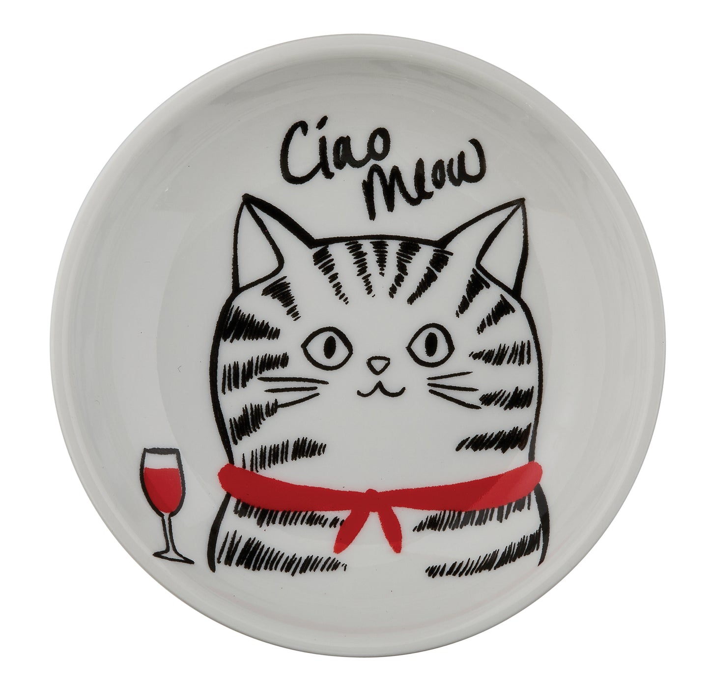 Italian Cat Dish Meow