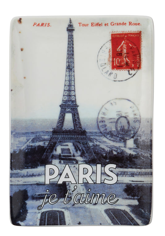 Eiffel Tower Paris Trinket Tray