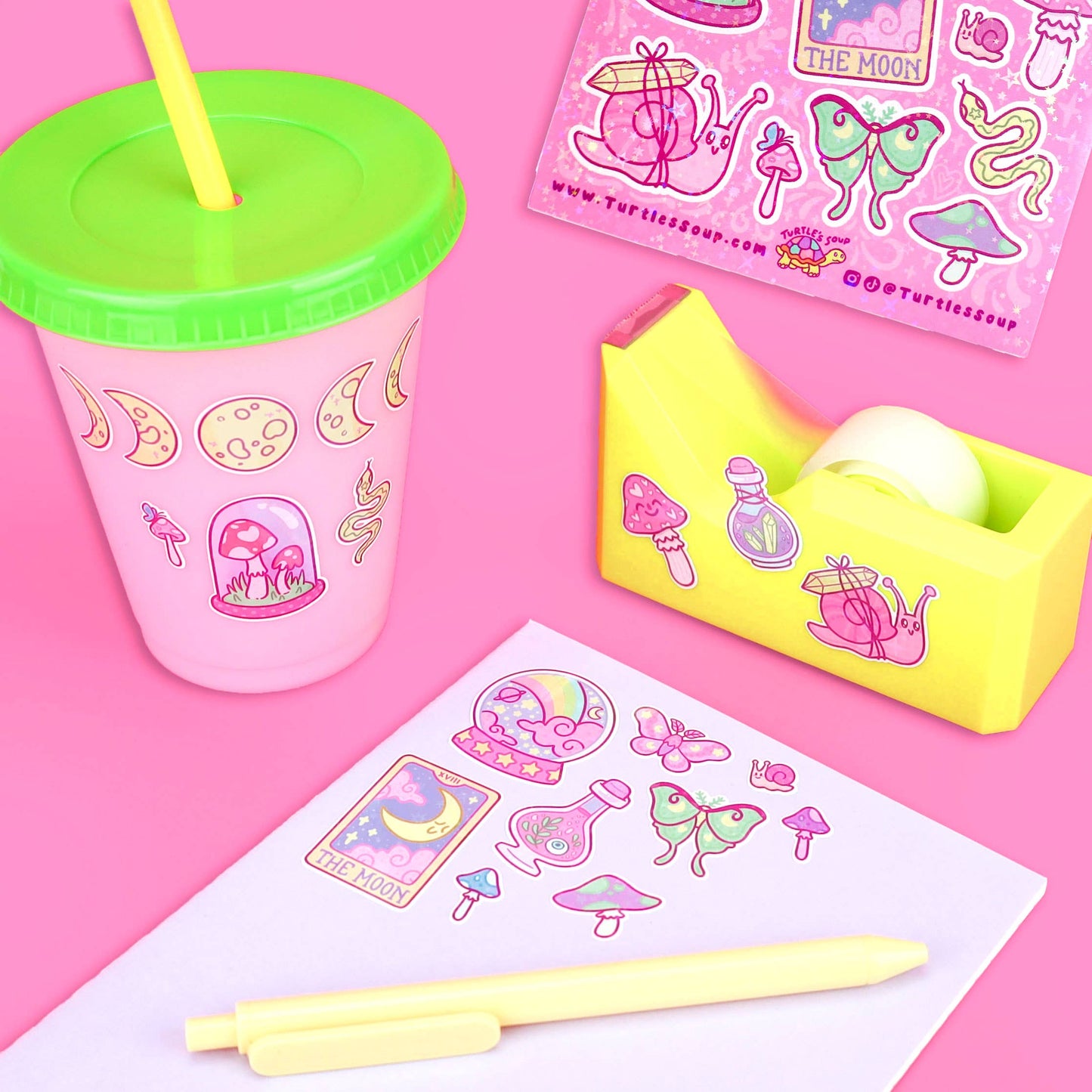 Witchy Things Vinyl Sticker Sheet