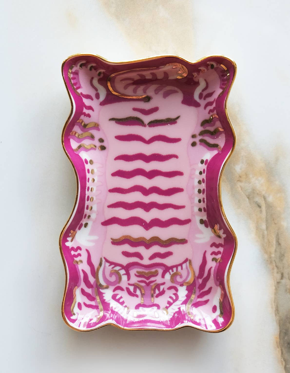 Tibetan Tiger Trinket Tray