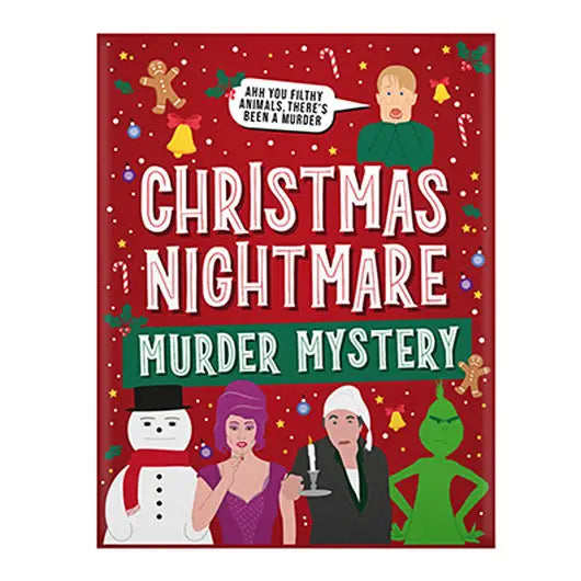 Christmas Nightmare Murder Mystery Game