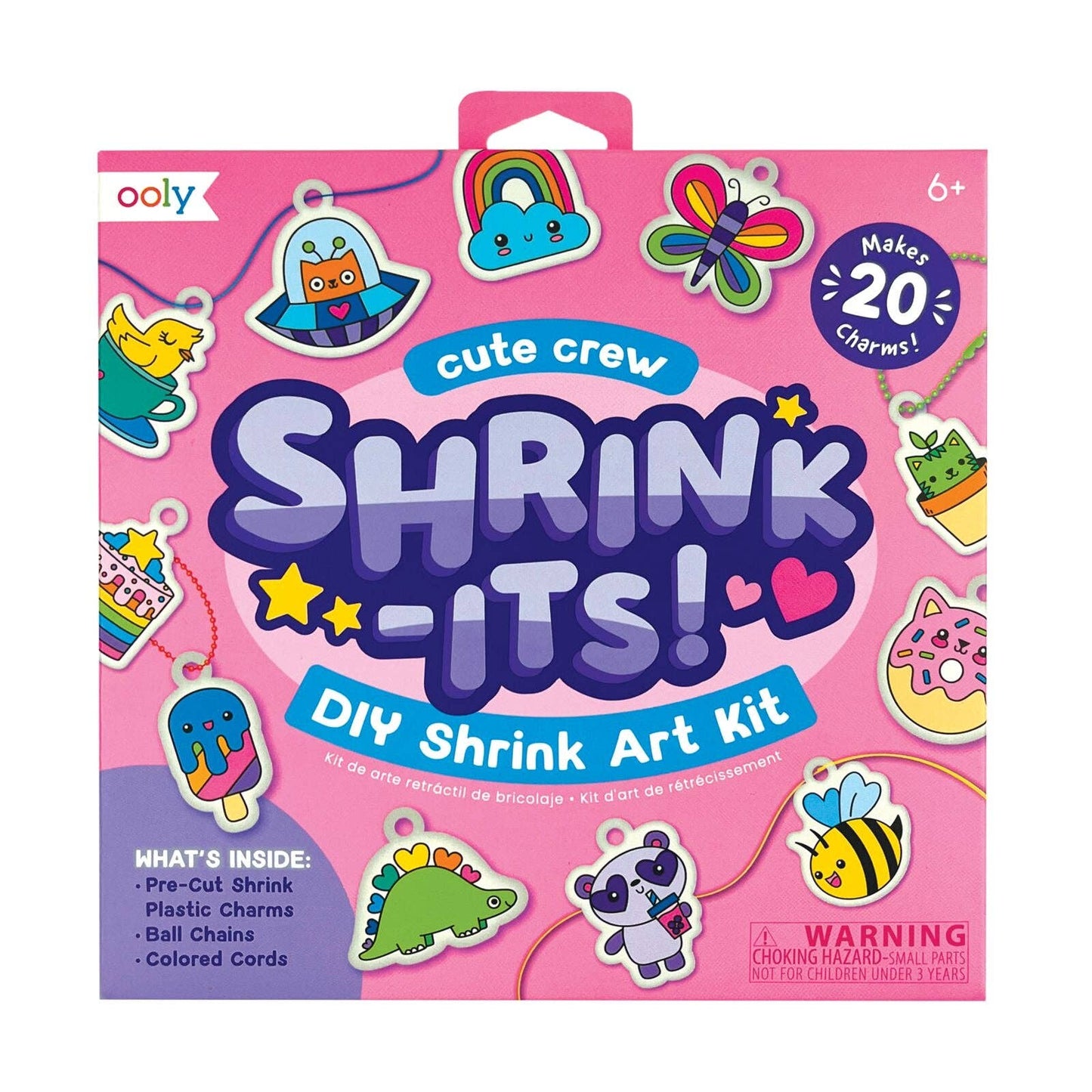 Shrink-Its! D.I.Y. Cute Crew Shrink Art Kit