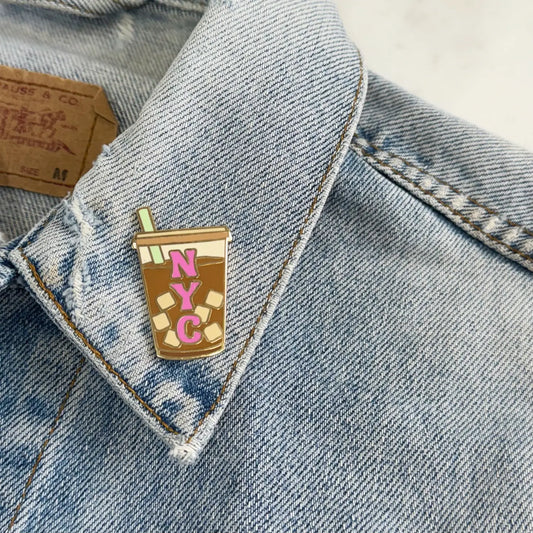 NYC Coffee Enamel Pin