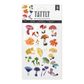 Colorful Mushrooms Tattoo Sheets