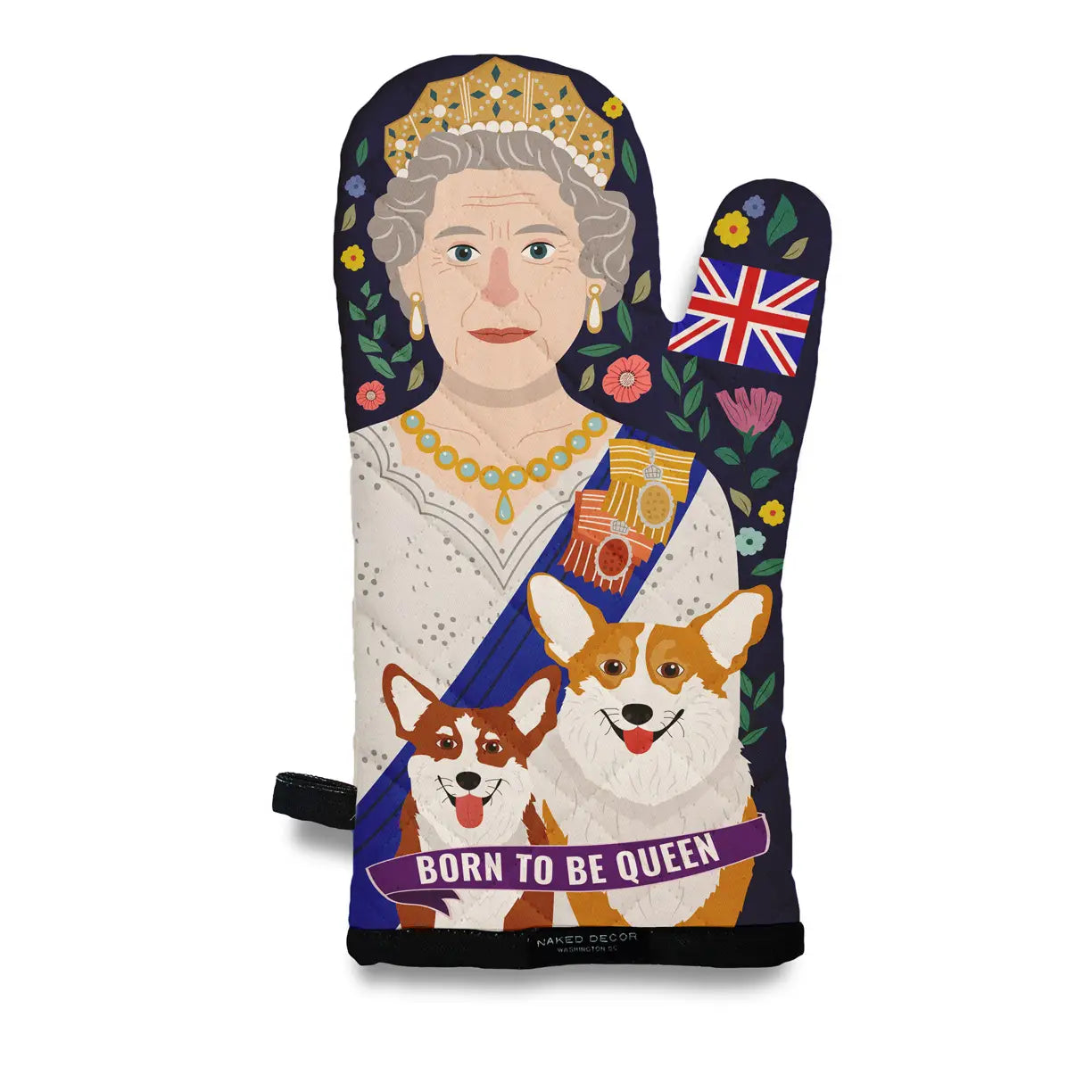 Born to Be Queen Oven Mitt