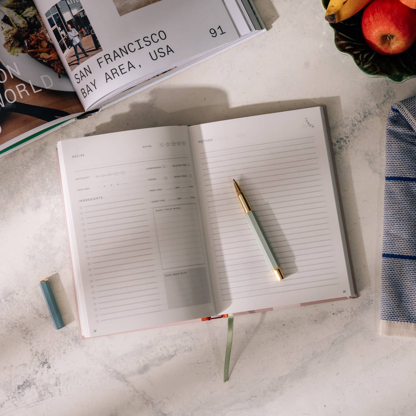 Guided Recipe Journal - Al Fresco