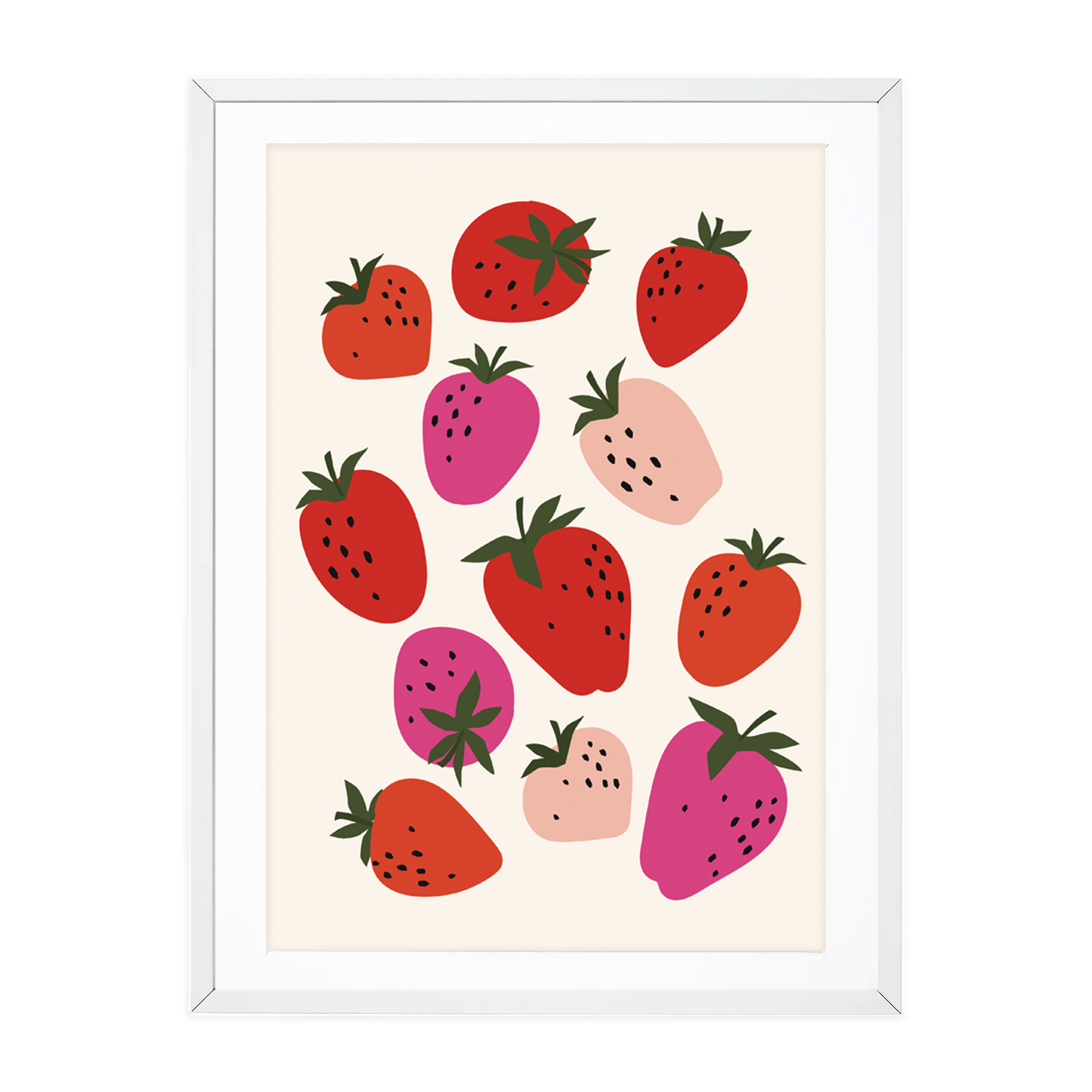 SUPER SWEET STRAWBERRIES ART PRINT