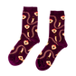 Heart & Dagger - Small Crew Socks - Edgy Witchy Gifts