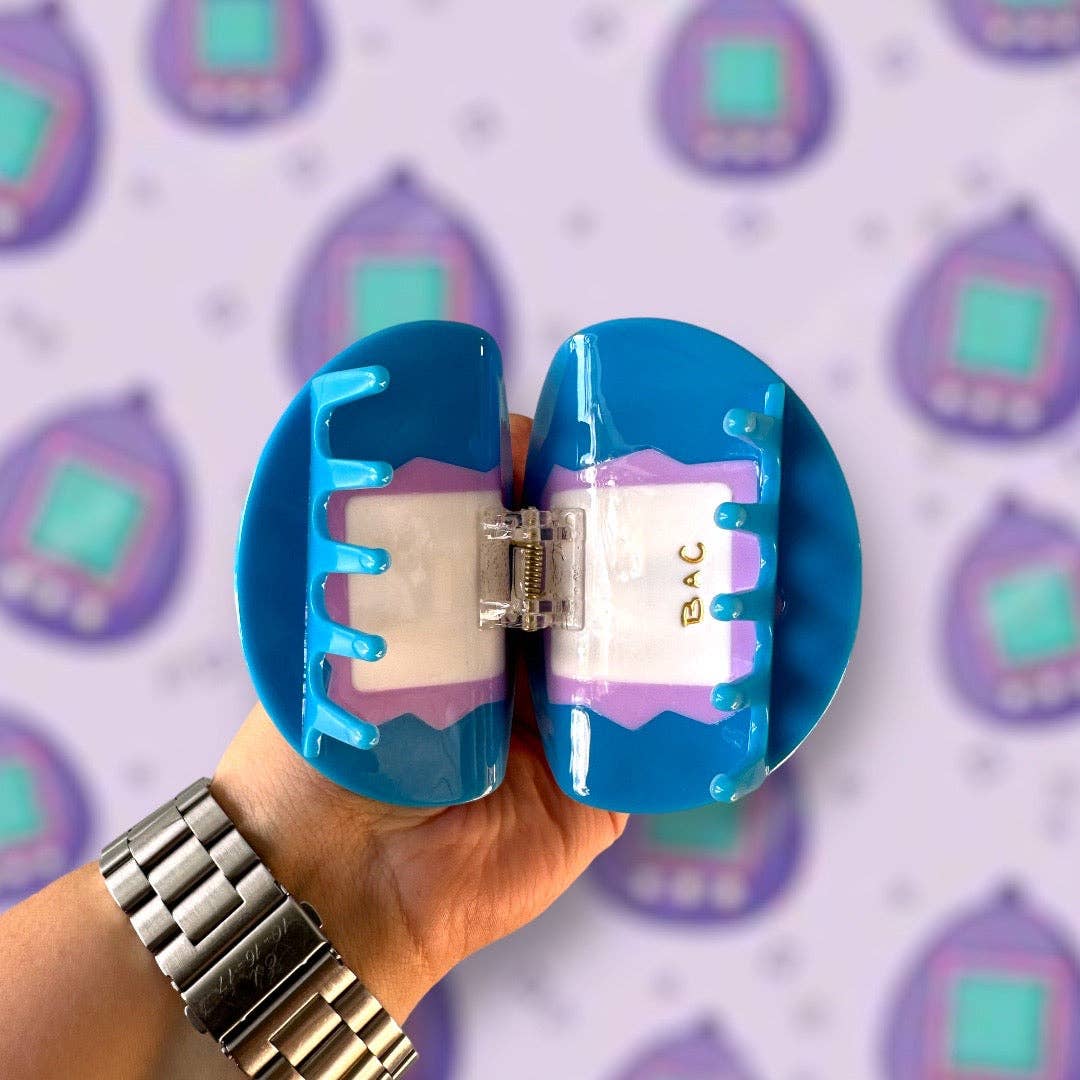 Tamagotchi Hair Claw Clip
