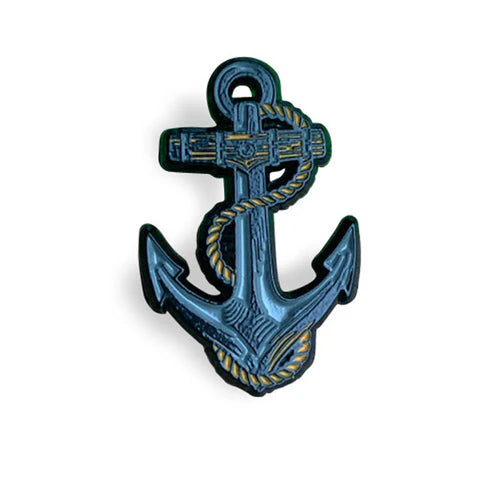 The Anchor Cap Pin by Boston Scally Co.