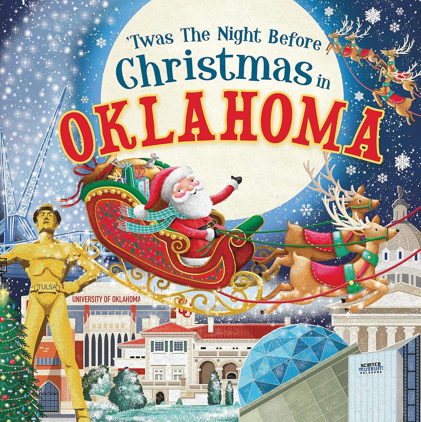 Santa is Coming to Oklahoma