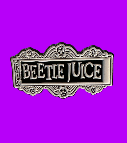 Enamel Pin - Beetlejuice - Logo