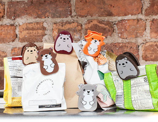 Woodland Creature Bag Clips