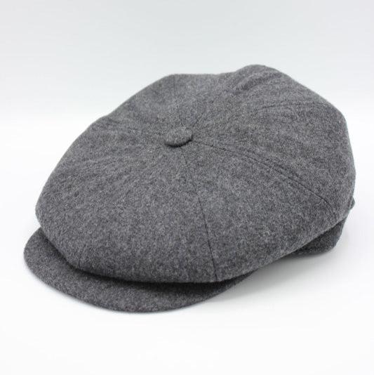 The "Birmingham" - Gray Newsboy Cap by Hologramme Paris - HOLIDAY SPECIAL