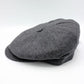 The "Birmingham" - Gray Newsboy Cap by Hologramme Paris - HOLIDAY SPECIAL