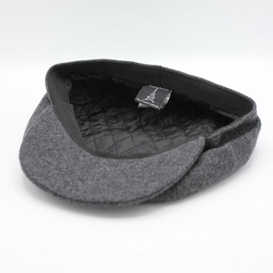 The "Birmingham" - Gray Newsboy Cap by Hologramme Paris - HOLIDAY SPECIAL