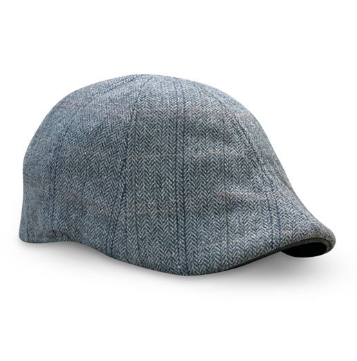 The Bourbon - Steel Oak Plaid Cap by Boston Scally Co.