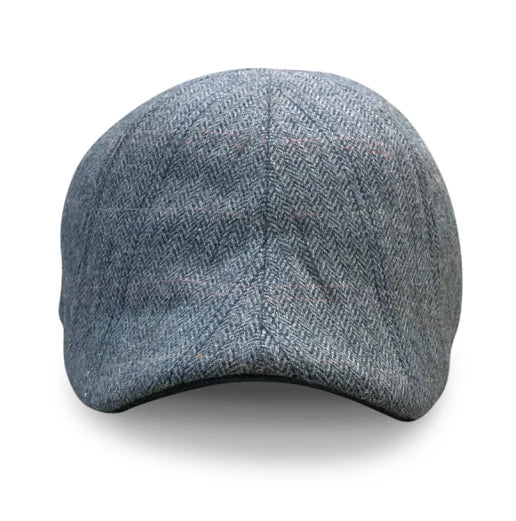 The Bourbon - Steel Oak Plaid Cap by Boston Scally Co.