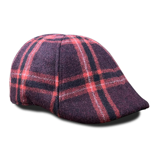 The Brawn - Red Plaid by Boston Scally Co.