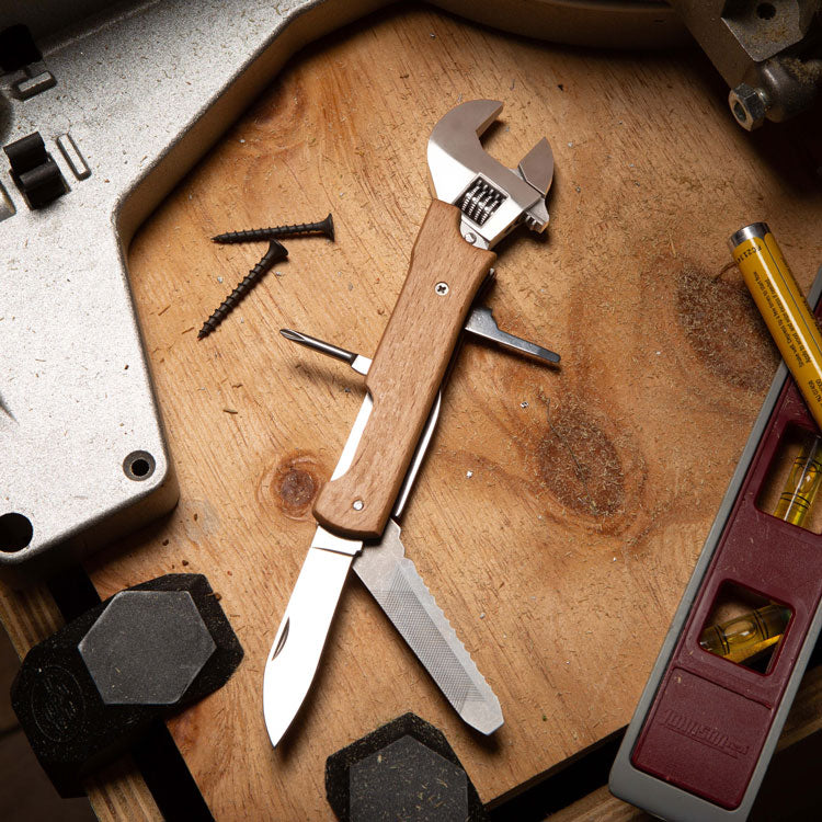 Wooden Wrench Multi-Tool