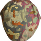 The "Camo Rudy" Flat Cap by Alfonso D'Este