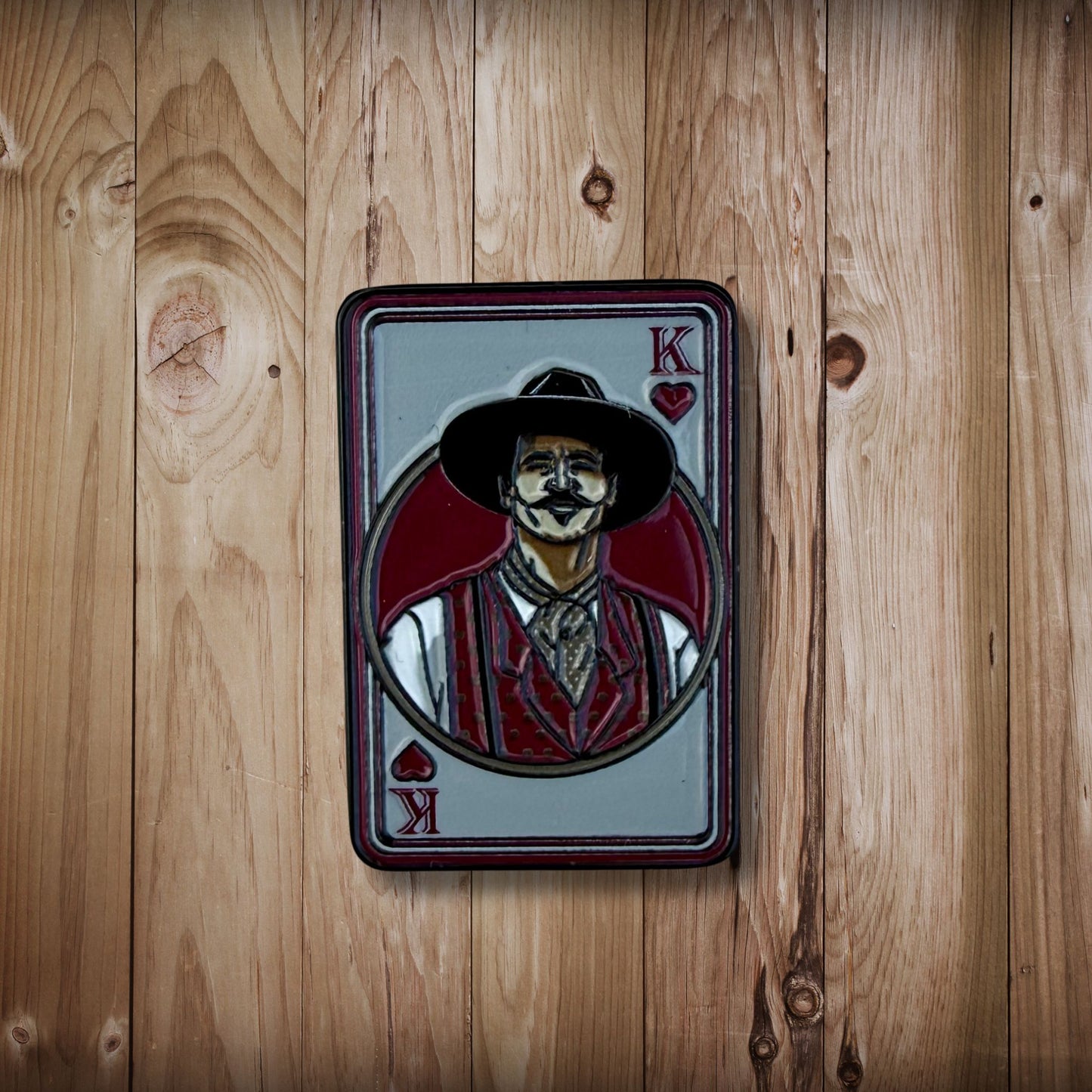 The Huckleberry Enamel Cap Pin by Hales Speed Shop x FunkyBrims