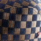 The Blue Checkerboard Flat Cap by Alfonso d'Este