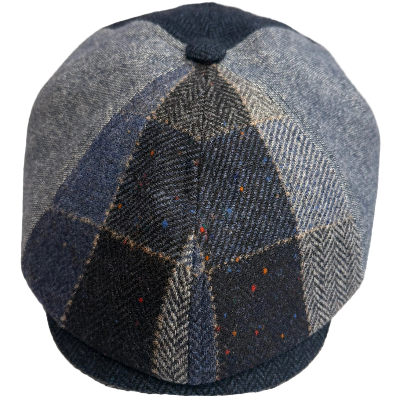 The Chelsea Patch Newsboy by FunkyBrims.  Blue plaids, tweeds, and herringbone cap.