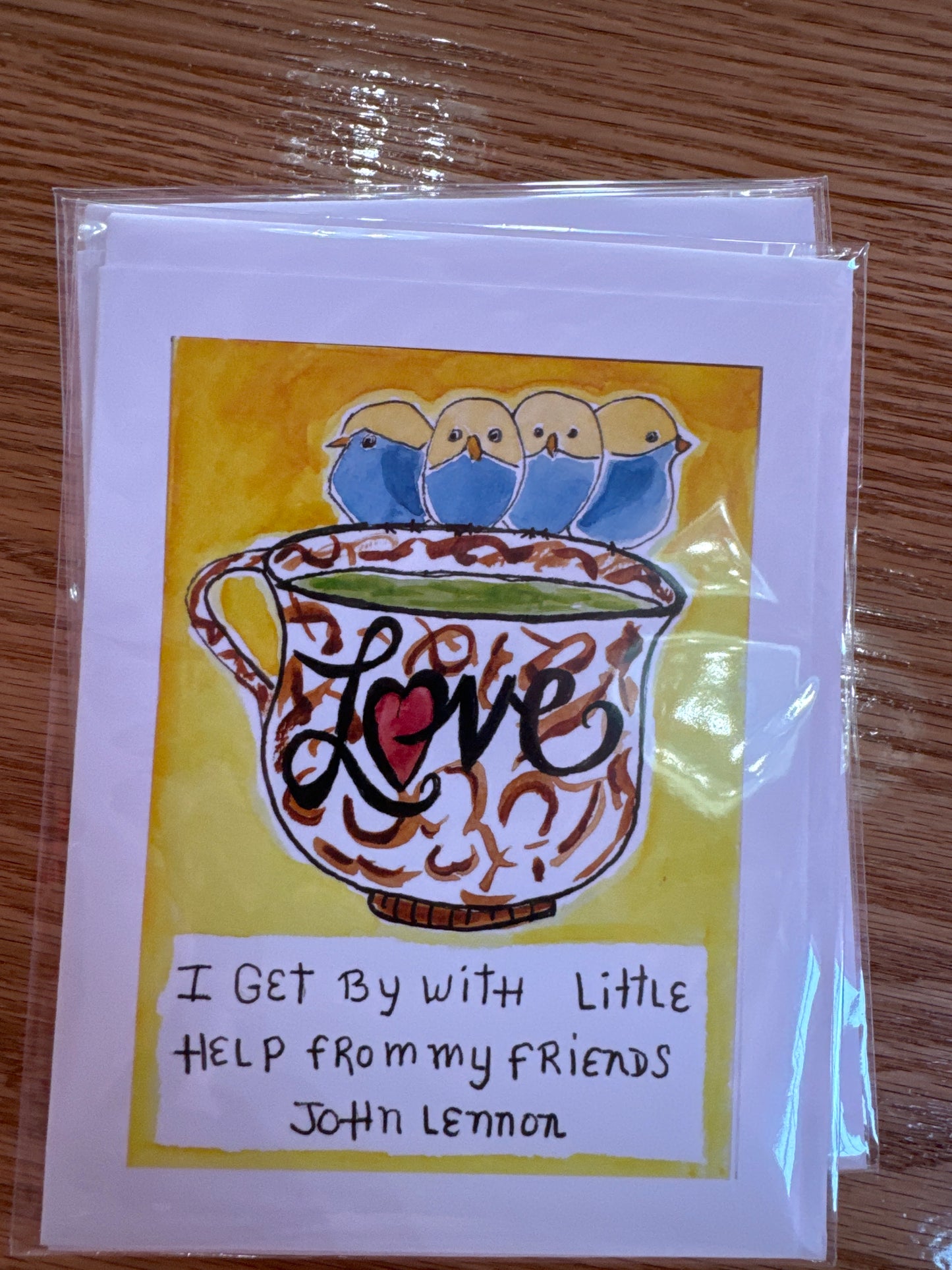 Mary Lee Illustrated Cards