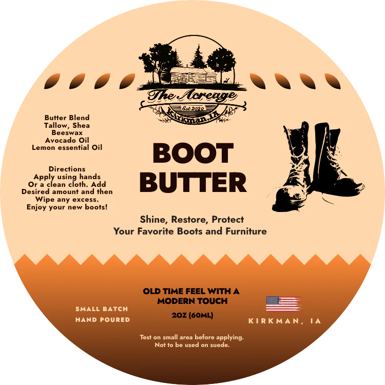 Boot Butter by The Acreage