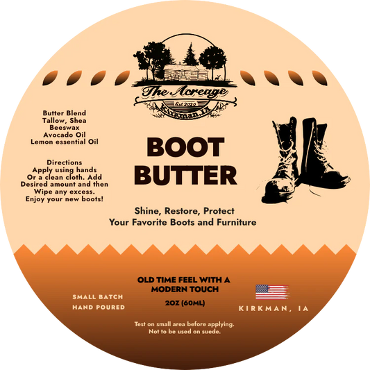 Boot Butter by The Acreage