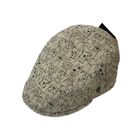 The Dapper Dog Flat Cap by City Sport Caps