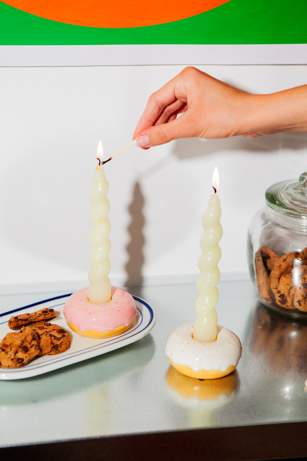 DOIY Donut Candle Holder