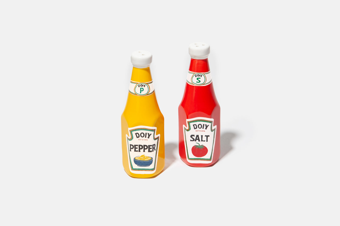 Ketchup & Mustard Salt and Pepper Shakers