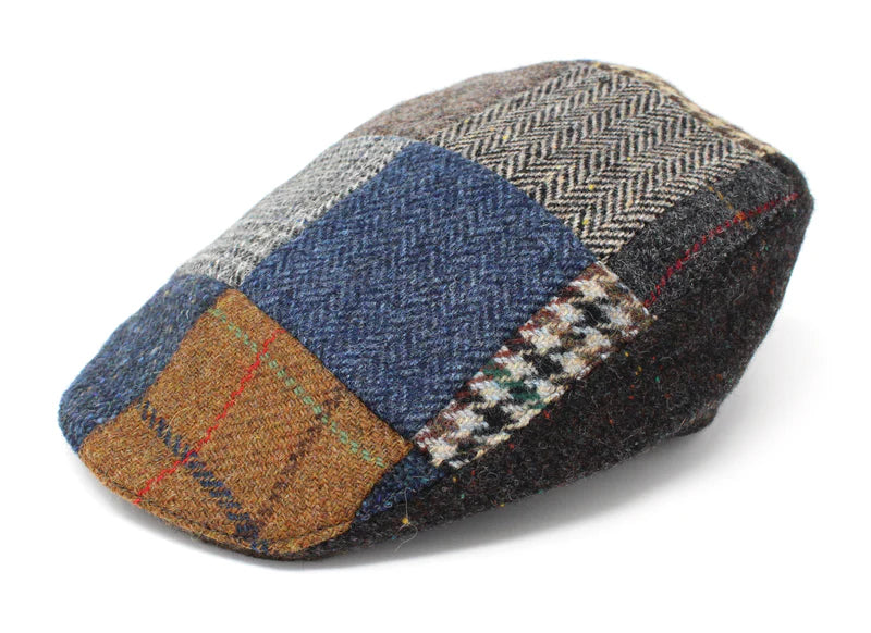 The Tweed Touring Patchwork in all Colors by Hanna Hats of Donegal