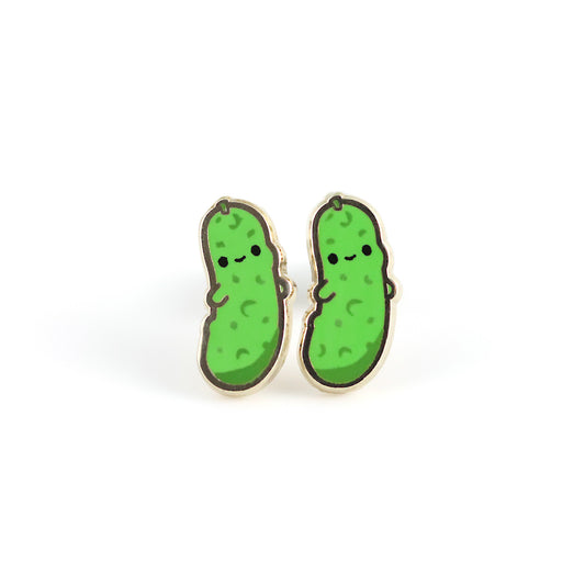 Pickle Stud Earrings