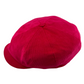 Royal Crown Edition Needlecord "Brooklyn" Newsboy - Deep Pink by Laird Hatters