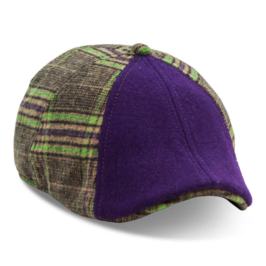 The Frankenhead - Purple & Undead Plaid by Boston Scally Co.