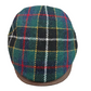 Green Tartan  Harris Tweed Flat cap FunkyBrims