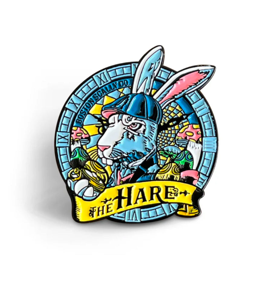 The Hare Cap Pin by Boston Scally Co.