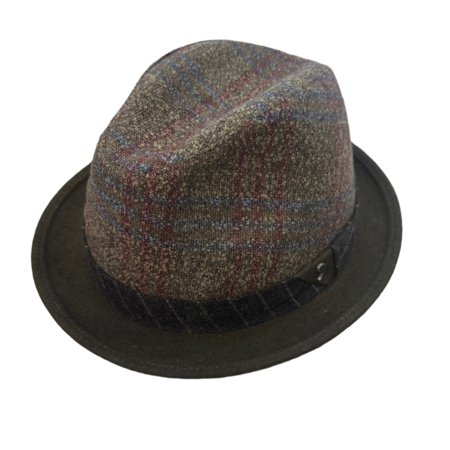 The Tweed Homburg - Green and brown by Alfonso d’Este