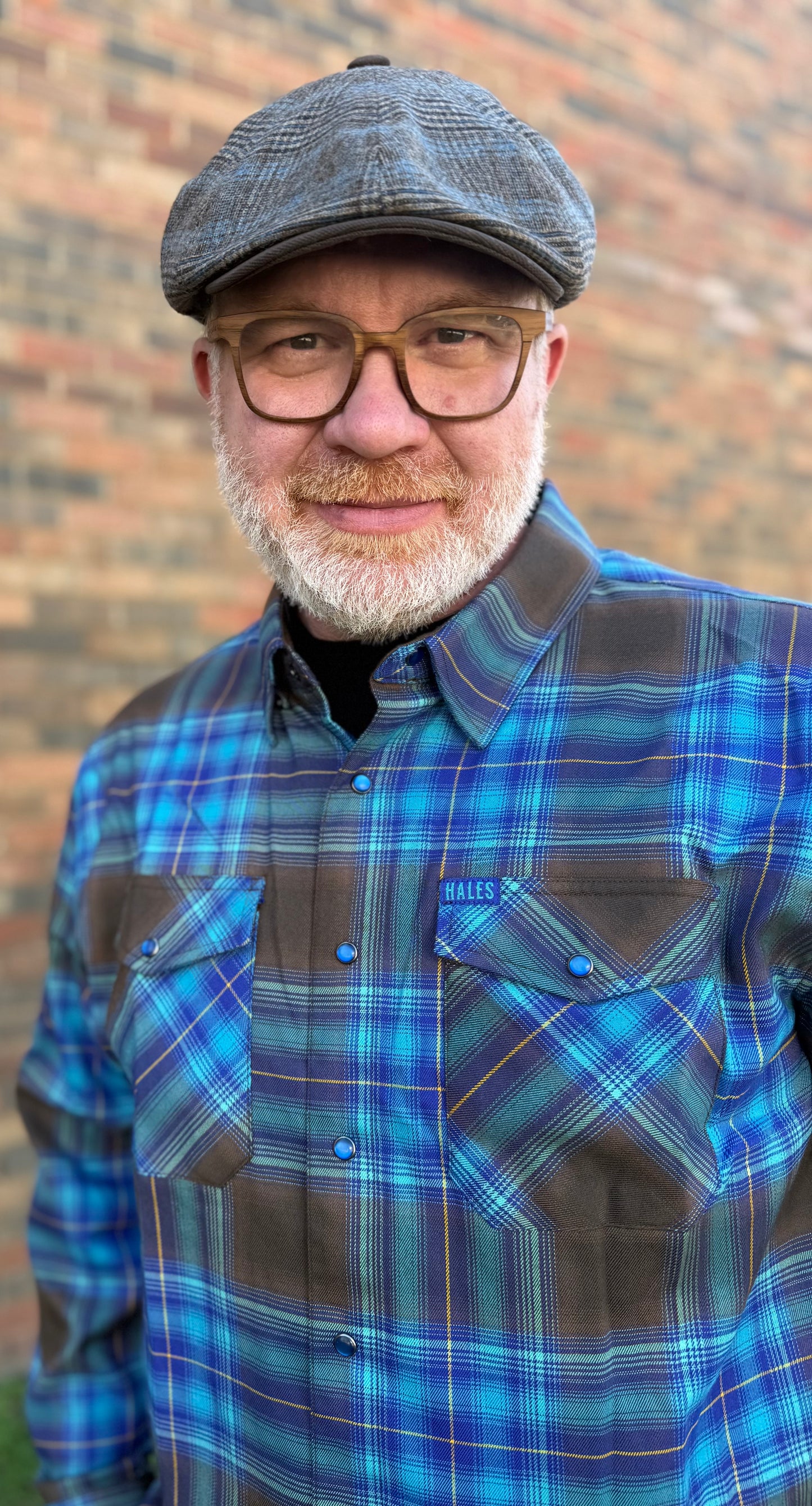 The "Windsor Check" Italian Made Newsboy Cap by FunkyBrims