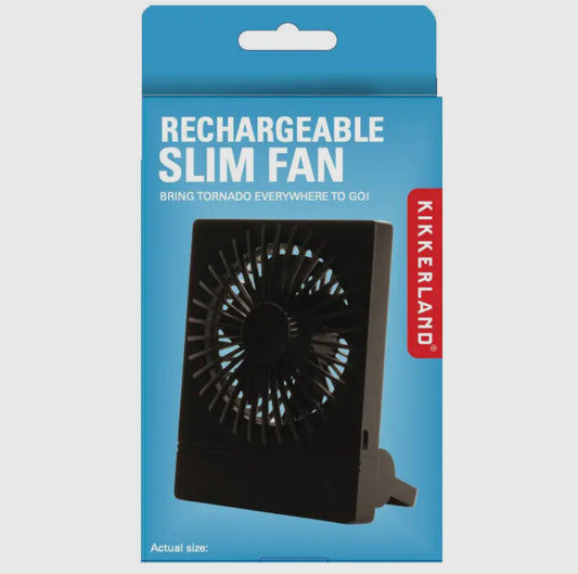 Rechargeable Slim Fan