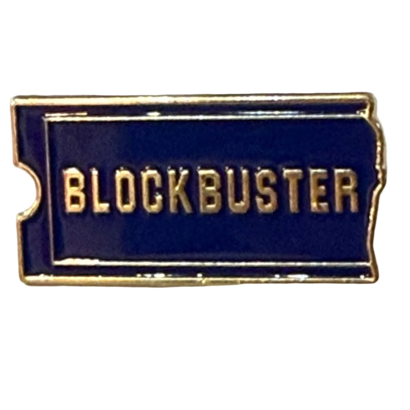 Retro Blockbuster Video Enamel Pin