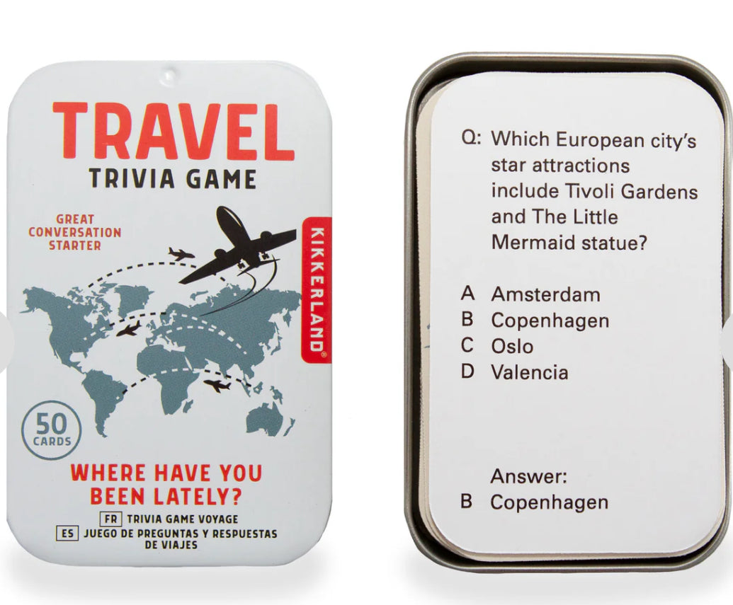 Kikkerland Trivia Games